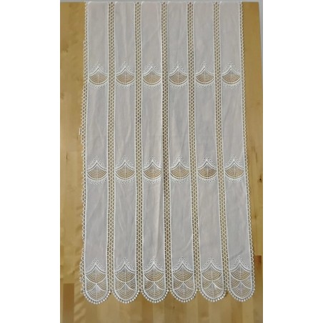 66921 TENDINA MACRAME EMIN 1.20 MTS. POLIESTER 100% NATURAL Venta en piezas de 18.00 M
