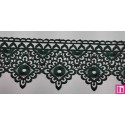 67085 PUNTILLA GUIPUR CHRISTIAN 70 MM. POLIESTER 100% VERDE Venta en piezas de 19.30 M