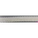67147 REMATE BATISTA DAILA 9 MM. ALGODON 100% BLANCO Venta en piezas de 13.80 M