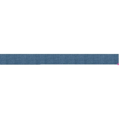814223-15-17 CINTA VAQUERA MAKENA 15 MM. POLIESTER 100% DENIM Venta en piezas de 26.70 M