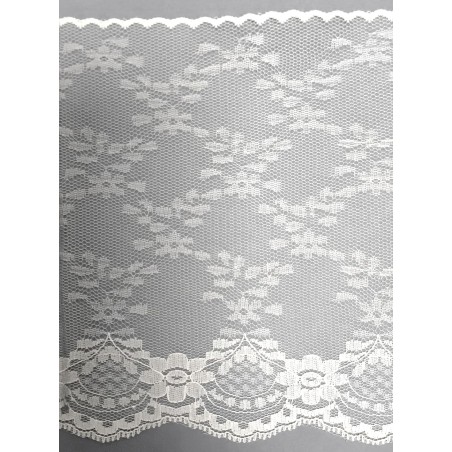 8571-000 PUNTILLA NYLON GOKER 175 MM. POLIESTER 100% BLANCO Venta en piezas de 25.00 M