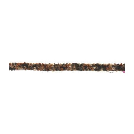 9648-190 GALON FANTASIA MENELIK 10 MM. POLIESTER RECICLADO 97%-POLIESTER 3% MARRON Venta en piezas de 12.50 M