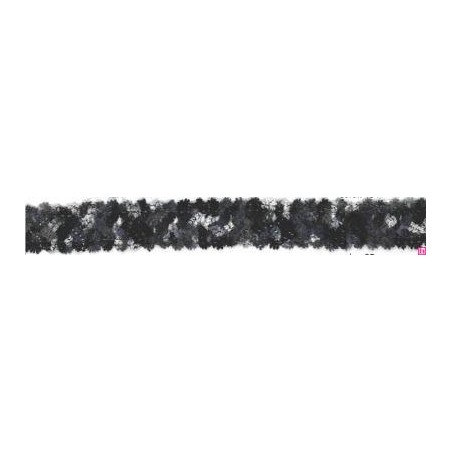 9649-92 GALON FANTASIA MENELIK 20 MM. POLIESTER RECICLADO 97%-POLIESTER 3% NEGRO Venta en piezas de 12.50 M