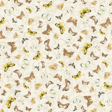 P121-FFLO6334E PATCH. AMERICANO FOREST FLOOR (04) 110 CM. ALGODON 100% CREMA Venta en piezas de 7.00 M