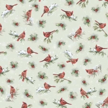 P121-WWHI6205A PATCH. AMERICANO WOODLAND WHISPERS (05) 110 CM. ALGODON 100% MENTA Venta en piezas de 7.00 M
