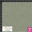 P137-4504-087 PATCH.AMERICANO BOBBINS AND BLOOMS (13) 110 CM. ALGODON 100% VERDE Venta en piezas de 6.00 M