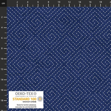 P137-4504-204 PATCH.AMERICANO EMI-YUKI (12) 110 CM. ALGODON 100% MARINO Venta en piezas de 6.00 M