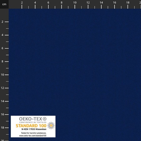 P137-4511-353 PATCH.AMERICANO PETITS POINTS (36) 110 CM. ALGODON 100% AZUL REAL Venta en piezas de 6.00 M