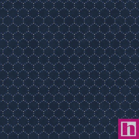 P17-MAS10938-N PATCH. AMERICANO PATCHWORK BLUE (21) 110 CM. ALGODON 100% MARINO Venta en piezas de 7.00 M