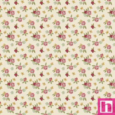 P17-MAS11043-E PATCH. AMERICANO FRENCH MARKET (21) 110 CM. ALGODON 100% CREMA Venta en piezas de 7.00 M