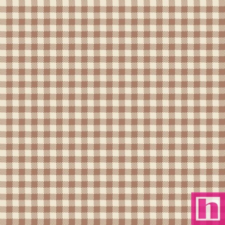 P17-MAS11046-T PATCH. AMERICANO FRENCH MARKET (17) 110 CM. ALGODON 100% TAUPE Venta en piezas de 7.00 M