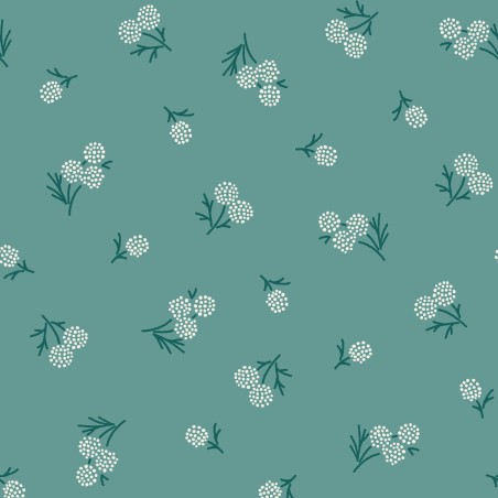 P17-MAS11174-G PATCH. AMERICANO HOLIDAY STITCHES (08) 110 CM. ALGODON 100% VERDE Venta en piezas de 7.00 M