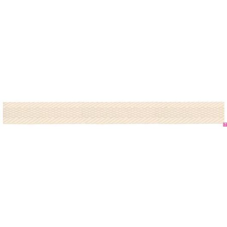 903069-15-03 CINTA TEJIDA INAYA 15 MM. POLIESTER 100% MARFIL Venta en piezas de 45.00 M
