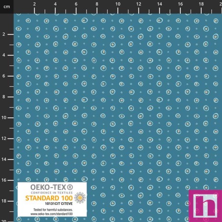 P137-4514-634 PATCH.AMERICANO LINA BASIC (20) 110 CM. ALGODON 100% AZUL Venta en piezas de 6.00 M