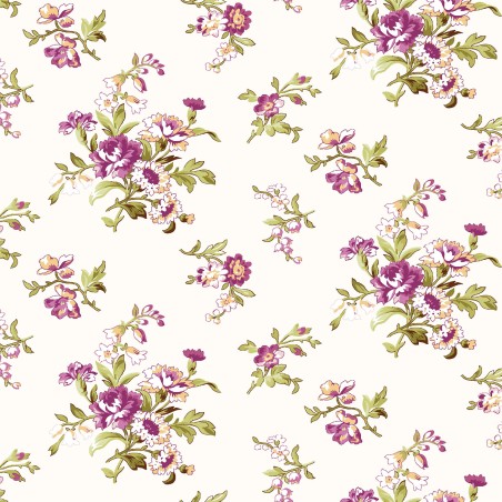 P17-MAS11052-E PATCH. AMERICANO VERANDA (06) 110 CM. ALGODON 100% CREMA Venta en piezas de 7.00 M