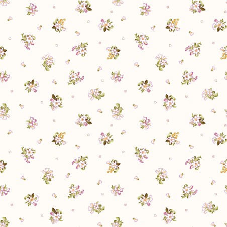 P17-MAS11054-E PATCH. AMERICANO VERANDA (15) 110 CM. ALGODON 100% CREMA Venta en piezas de 7.00 M