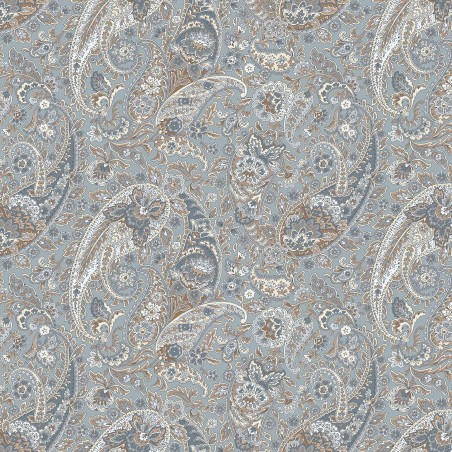P17-MAS11132-B PATCH. AMERICANO MEADOW BLUSH (04) 110 CM. ALGODON 100% AZUL Venta en piezas de 7.00 M