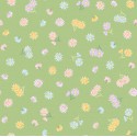 P17-MAS11193-G PATCH. AMERICANO GATHERING SUN (15) 110 CM. ALGODON 100% VERDE Venta en piezas de 7.00 M