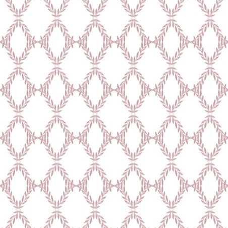 P133-16762-22 PATCH. AMERICANO GARDEN OF AFFECTION (10) 110 CM. ALGODON 100% BLANCO/ROSA Venta en piezas de 6.80 M