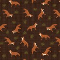 P133-16781-77 PATCH. AMERICANO A WALK IN THE FOREST (14) 110 CM. ALGODON 100% MARRON Venta en piezas de 6.80 M