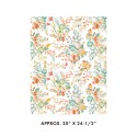 P133-16807-09 PATCH. AMERICANO MONTGOMERY: MOUNTAIN CHARM (05) 110 CM. ALGODON 100% BLANCO Venta en piezas de 6.80 M