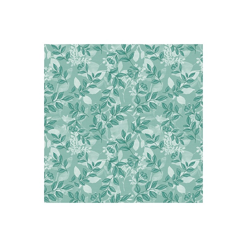 P133-16811-83 PATCH. AMERICANO MONTGOMERY: MOUNTAIN CHARM (21) 110 CM. ALGODON 100% VERDE Venta en piezas de 6.80 M