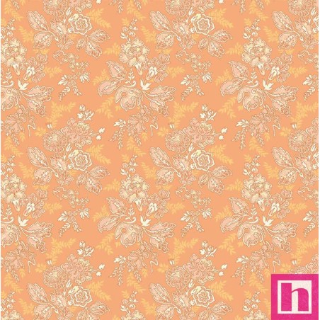 67008 PATCH. AMERICANO BLOSSOM BLISS (04) 110 CM. ALGODON 100% MELOCOTON Venta en piezas de 7.00 M