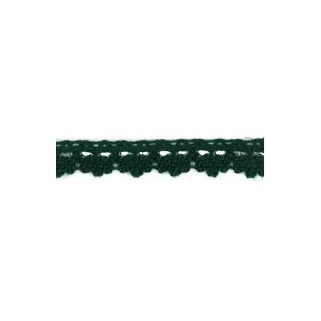 9706-28 PUNTILLA BOLILLO DIEGO 12 MM. ALGODON 100% MUSGO Venta en piezas de 25.00 M
