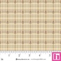 P140-3509-34 PATCH. AMERICANO SIMPLY CHARMING (16) 110 CM. ALGODON 100% CREMA Venta en piezas de 7.00 M