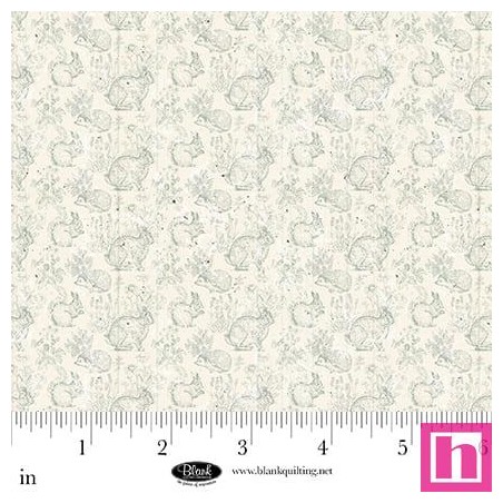 P140-4297-70 PATCH. AMERICANO PARISIAN SNIPPETS (03) 110 CM. ALGODON 100% CREMA/MENTA Venta en piezas de 7.00 M