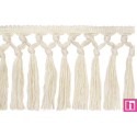 137501-10-03 FLECO FANTASIA SIHAM 100 MM. POLIESTER 100% NATURAL Venta en piezas de 9.10 M