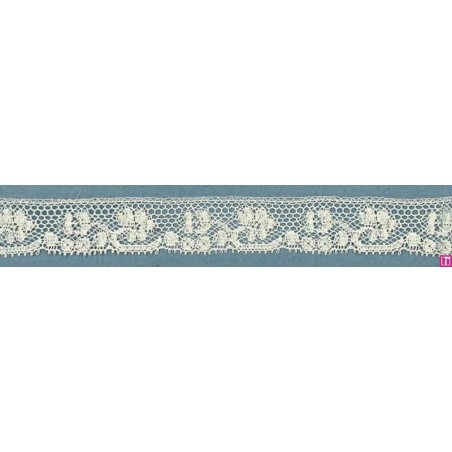 64362 PUNTILLA VALENCIE KAMAL 20 MM. ALGODON 92%-POLIAMIDA 8% BEIG Venta en piezas de 20.00 M