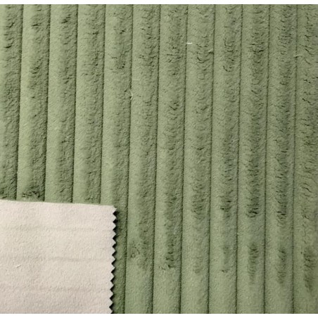 67689 PELO FORRADO HANNIBAL (05) 150 CM. 520 GR/M2 POLIESTER 100% VERDE Venta en piezas de 7.00 M