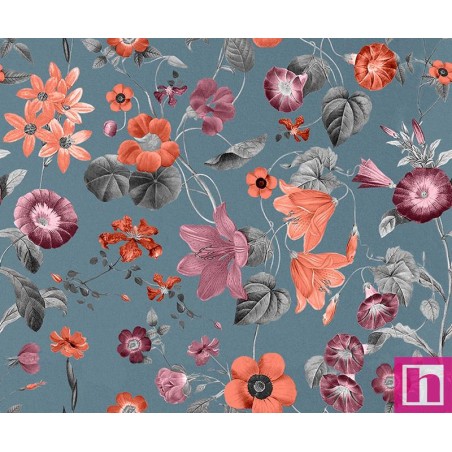 68104 VIYELA ESTAMPADA CUTIE (03) 1.50 M. 145 GR/M2 - ALGODON 100% NAVY Venta en piezas de 10.00 M