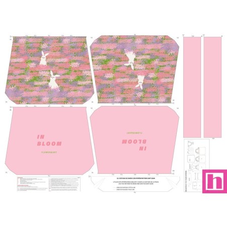 68144 TOTE BAGS PASCUA - REVERSIBLE Y REPELENTE AL AGUA (35) 45X50 CMS. POLIESTER 100% ROSA Venta en piezas de 1.00 U