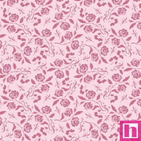 P121-CCHA6490PINK PATCH. AMERICANO COQUETTE CHARM (11) 110 CM. ALGODON 100% ROSA Venta en piezas de 7.00 M