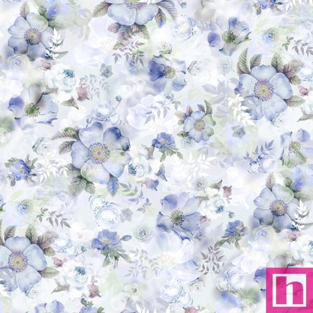 P121-ELYW6539PURPLE PATCH. AMERICANO ELYSIAM 108 (06) 270 CM. ALGODON 100% AZUL Venta en piezas de 8.20 M