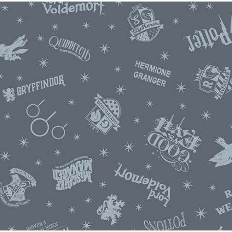 P133-15224-13 PATCH. AMERICANO HARRY POTTER 2ND ED. (05) 110 CM. ALGODON 100% MARENGO Venta en piezas de 6.80 M