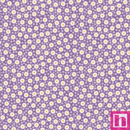 P17-MAS10784-V PATCH. AMERICANO DILLY DALLY (06) 110 CM. ALGODON 100% PURPURA Venta en piezas de 7.00 M