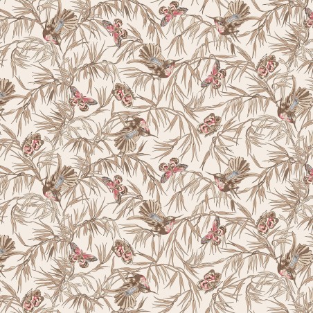 P17-MAS11134-W PATCH. AMERICANO MEADOW BLUSH (12) 110 CM. ALGODON 100% CREMA Venta en piezas de 7.00 M