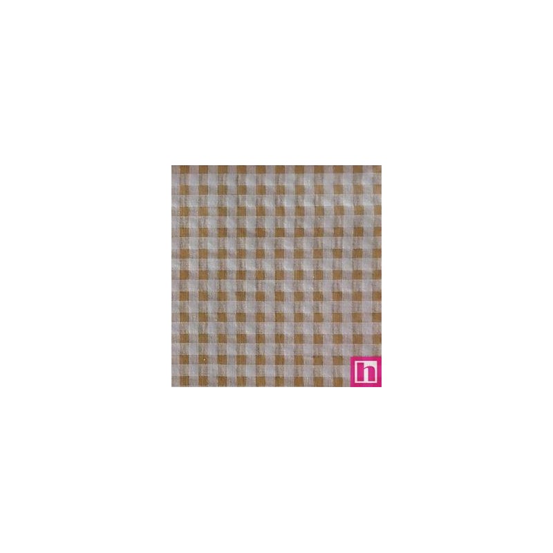67404 VICHY SEERSUKER WINKER (04) 150 CM. 150 GR/M2. ALG.ORG. 60%-POL.REC. 40% AMBAR/ROSA Venta en piezas de 7.00 M