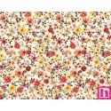 67476 VIYELA ESTAMPADA AMICE (01) 1.50 M. 145 GR/M2 - ALGODON 100% MARFIL/MULTI Venta en piezas de 5.00 M
