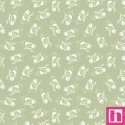 P121-CCHA6491GREEN PATCH. AMERICANO COQUETTE CHARM (17) 110 CM. ALGODON 100% VERDE Venta en piezas de 7.00 M