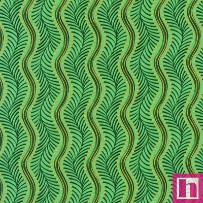 P135-SRKM-22950-240 PATCH. AMERICANO HOLIDAY FLOURISH PEPPERMINT TWIST (35) 110 CM. ALGODON 100% VERDE/DORADO Venta...