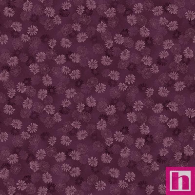 P140-3373-85 PATCH. AMERICANO FLOSSIE´S FLOWERS (15) 110 CM. ALGODON 100% PURPURA Venta en piezas de 6.80 M