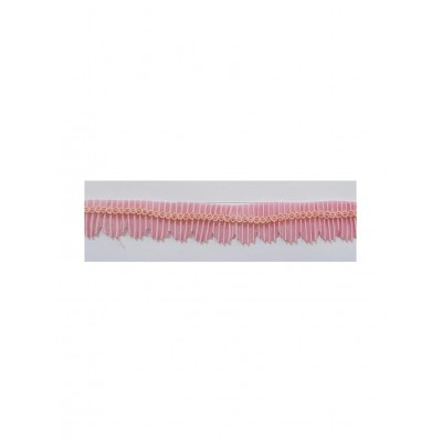 342422-0006 PLISADO FANTASIA CRUX 20 MM. POLIESTER 50% -NYLON 50% ROSA Venta en piezas de 10.00 M