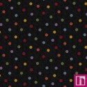 P17-MASF11433-J PATCH. AMERICANO PENNY FLOWER FLANNEL (10) 110 CM. ALGODON 100% NEGRO Venta en piezas de 6.90 M