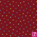 P17-MASF11433-R PATCH. AMERICANO PENNY FLOWER FLANNEL (09) 110 CM. ALGODON 100% ROJO Venta en piezas de 6.90 M