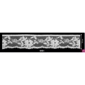115504-01 PUNTILLA VALENCIE DURGA 30 MM. ALGODON 100% BLANCO Venta en piezas de 20.00 M
