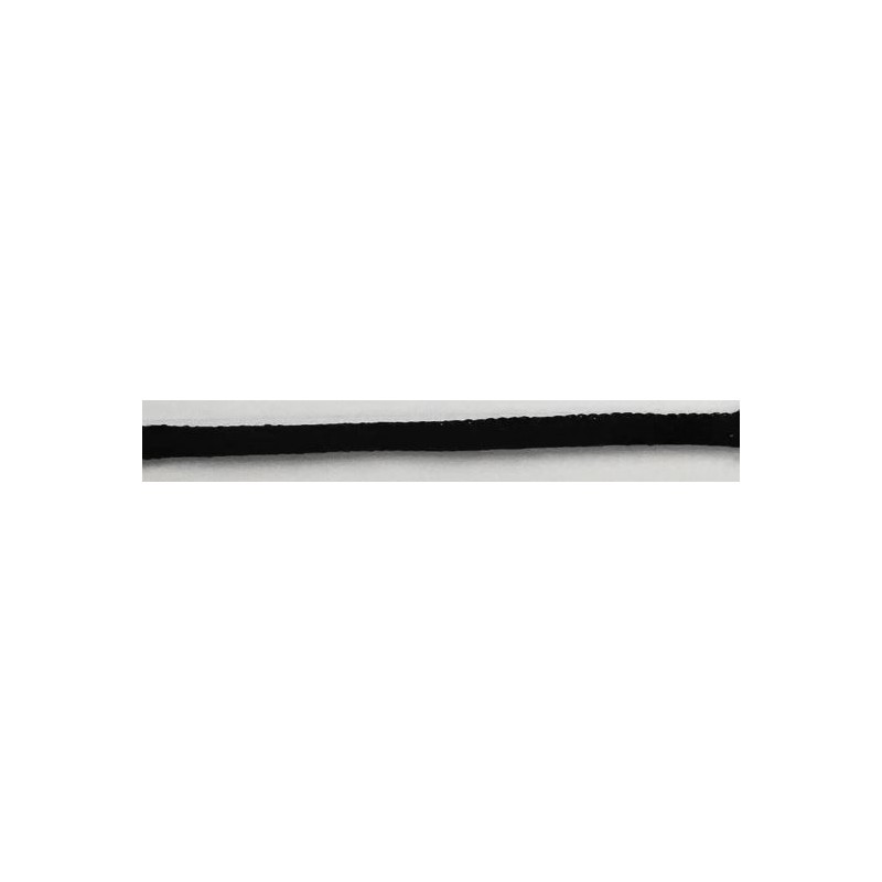 120460-002 CORDON FANTASIA VEDA 8 MM. POLIESTER 100% NEGRO Venta en piezas de 20.00 M